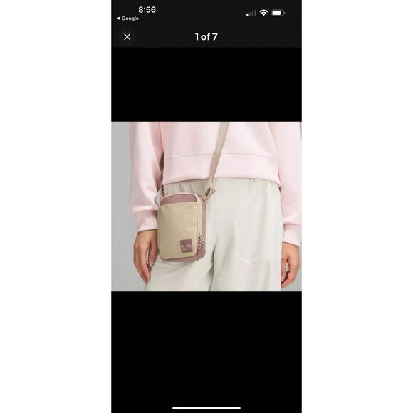 Lululemon Handbags - Lululemon Athletica Easy Access Crossbody Bag 1.5L - Tan Brown Combo Crossbody